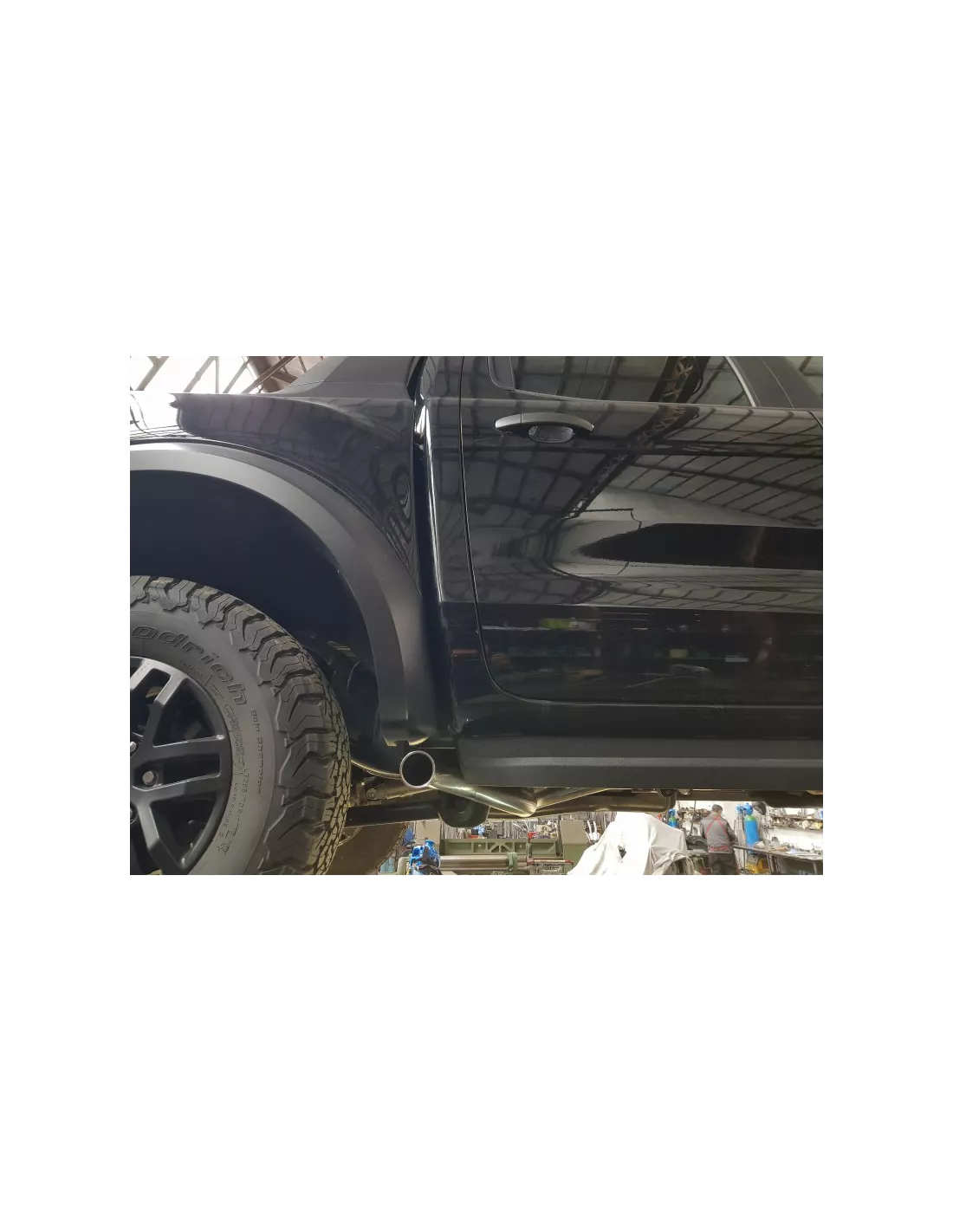 Sortie laterale apres catalyseur Tecinox Ford Ranger Raptor 2.0L TDCI