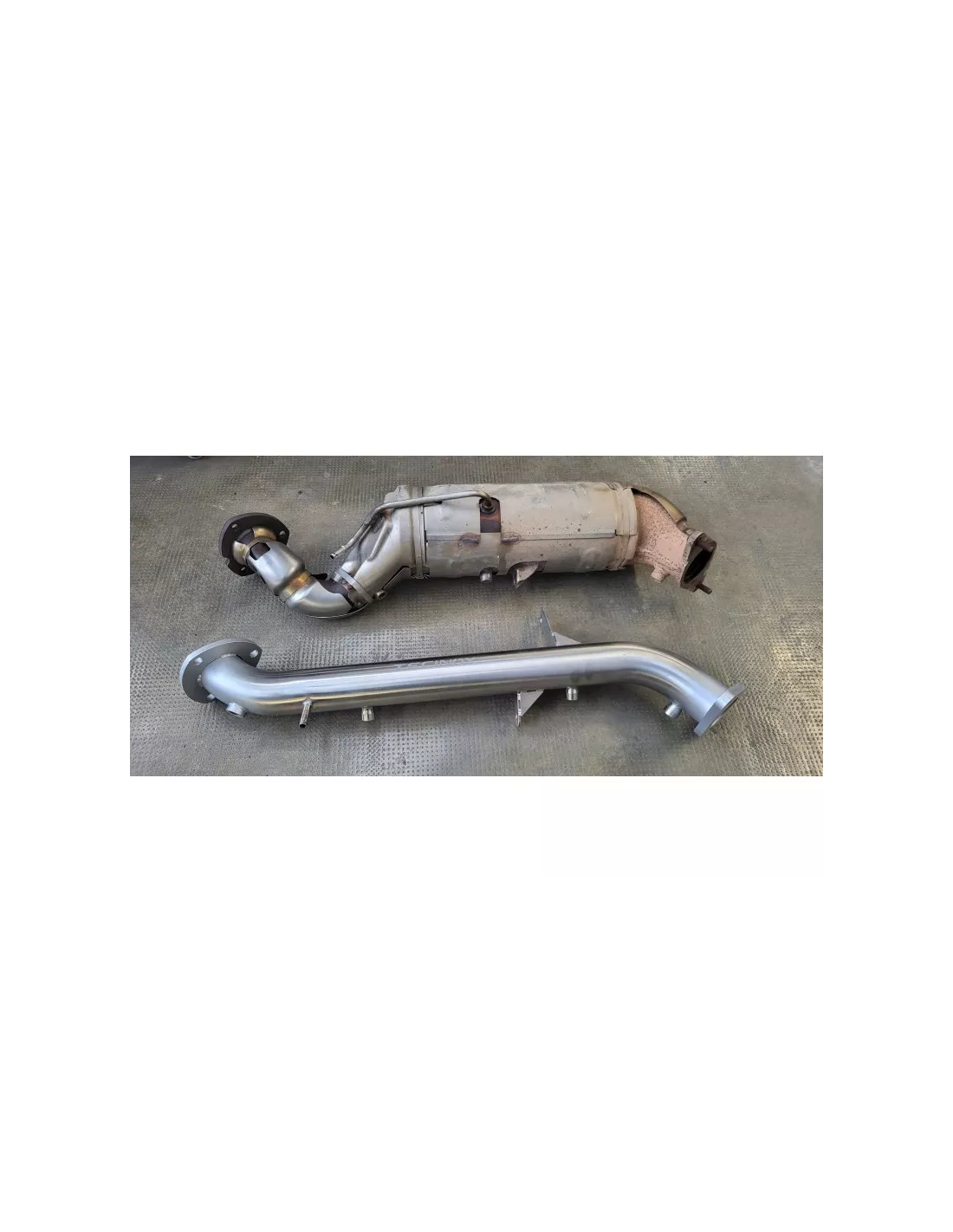 Tube remplacement fap Tecinox Ford Ranger T7 2.2L-3.2L TDCI 2016-2019
