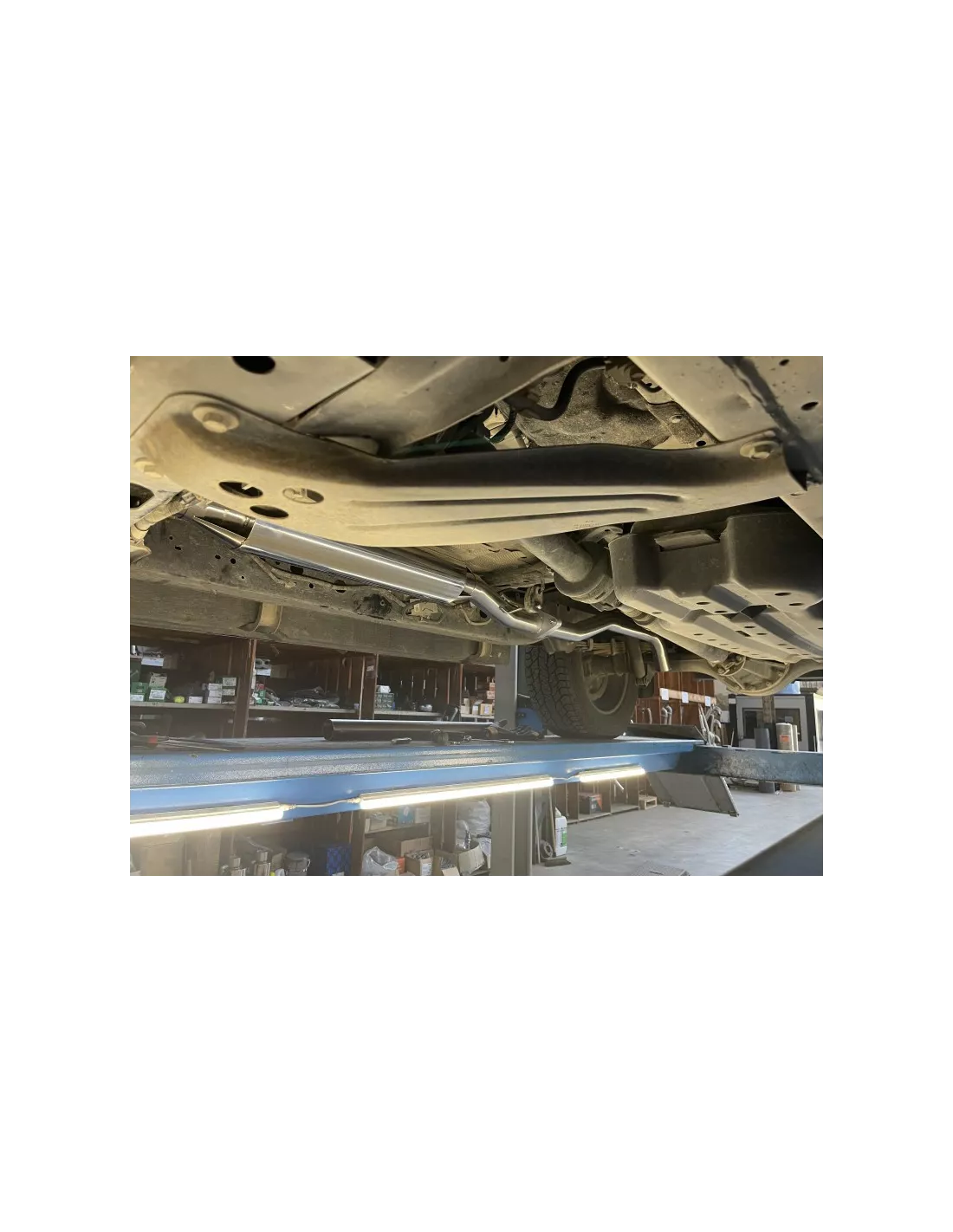 Tube remplacement filtre ad blue avec silencieux Tecinox Ford Ranger