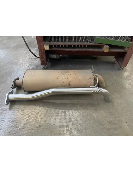 Intermediaire avec silencieux + tube arriere Tecinox Ford Ranger T7