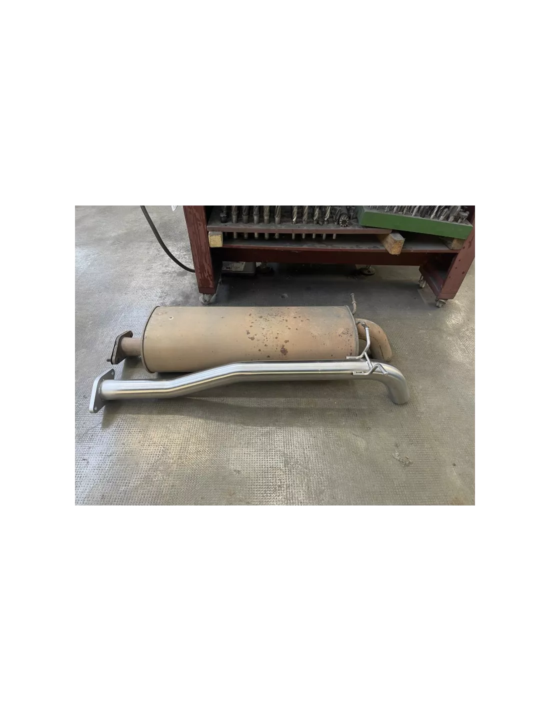 Intermediaire avec silencieux + tube arriere Tecinox Ford Ranger T7