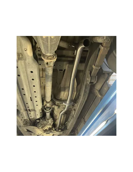 Intermediaire avec silencieux + tube arriere Tecinox Ford Ranger T7
