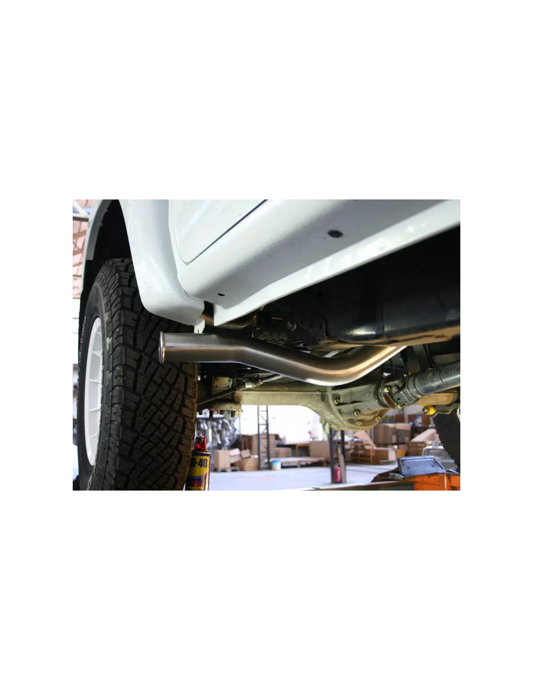 Sortie laterale apres fap Tecinox Isuzu D-Max 2.5L TD 2012- TECINOX -