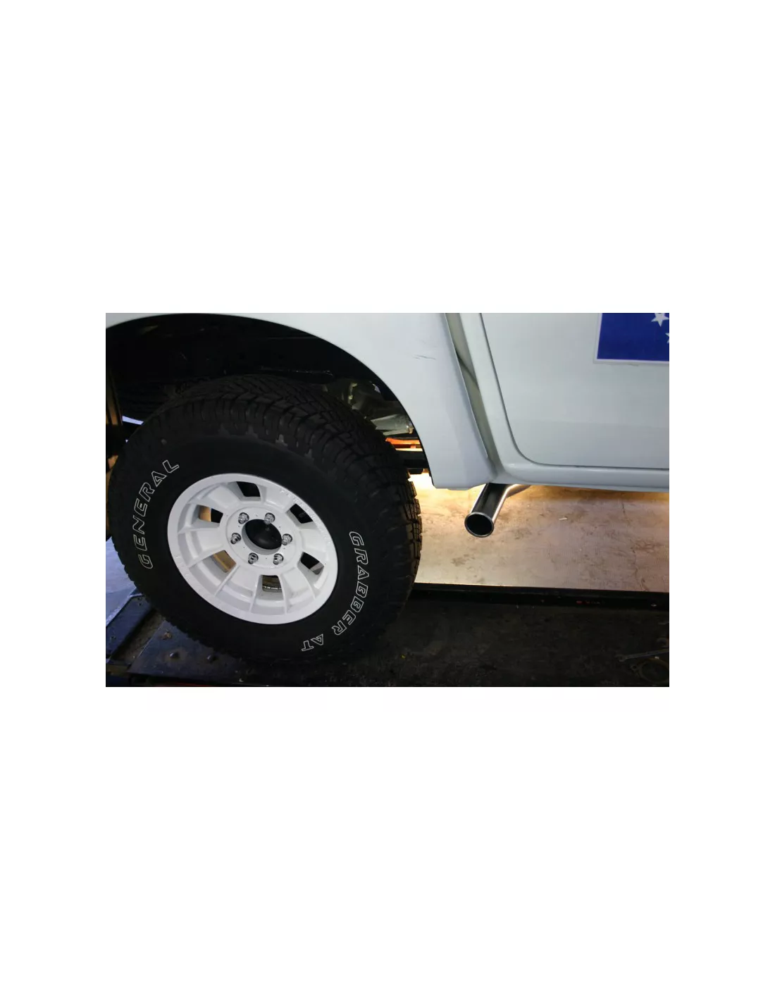 Sortie laterale apres fap Tecinox Isuzu D-Max 2.5L TD 2012- TECINOX -
