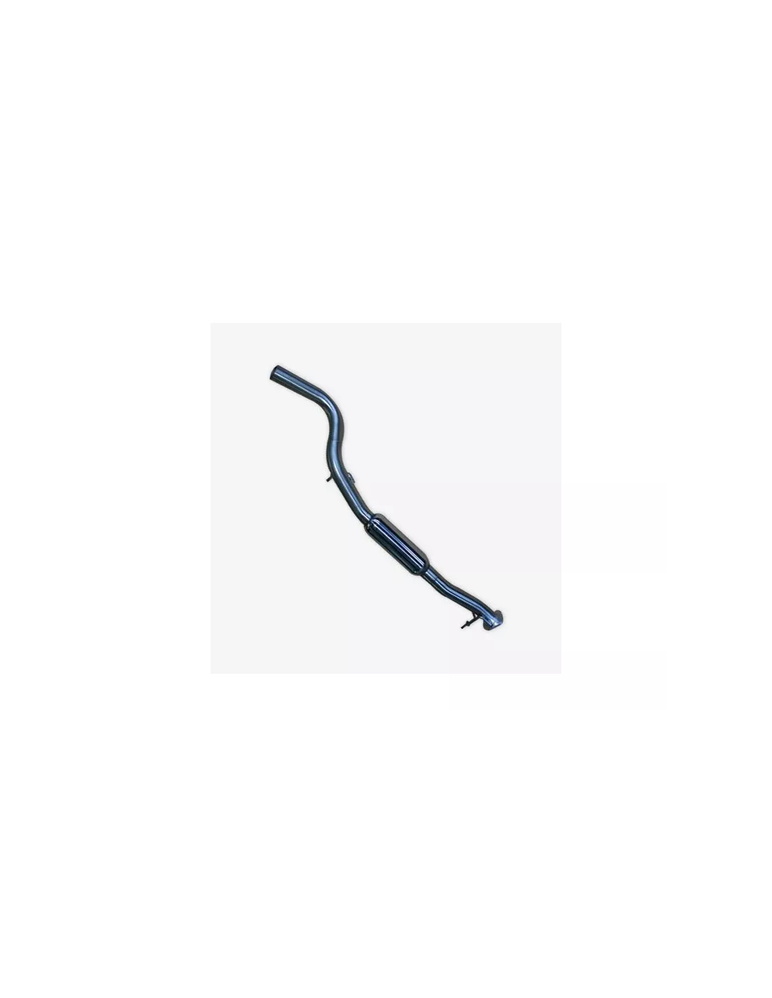 Intermediaire avec silencieux Tecinox Jeep Wrangler Jk 2.8L CRD 177HP