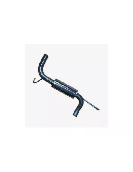 Silencieux arriere transversal sortie a droite Tecinox Jeep Wrangler