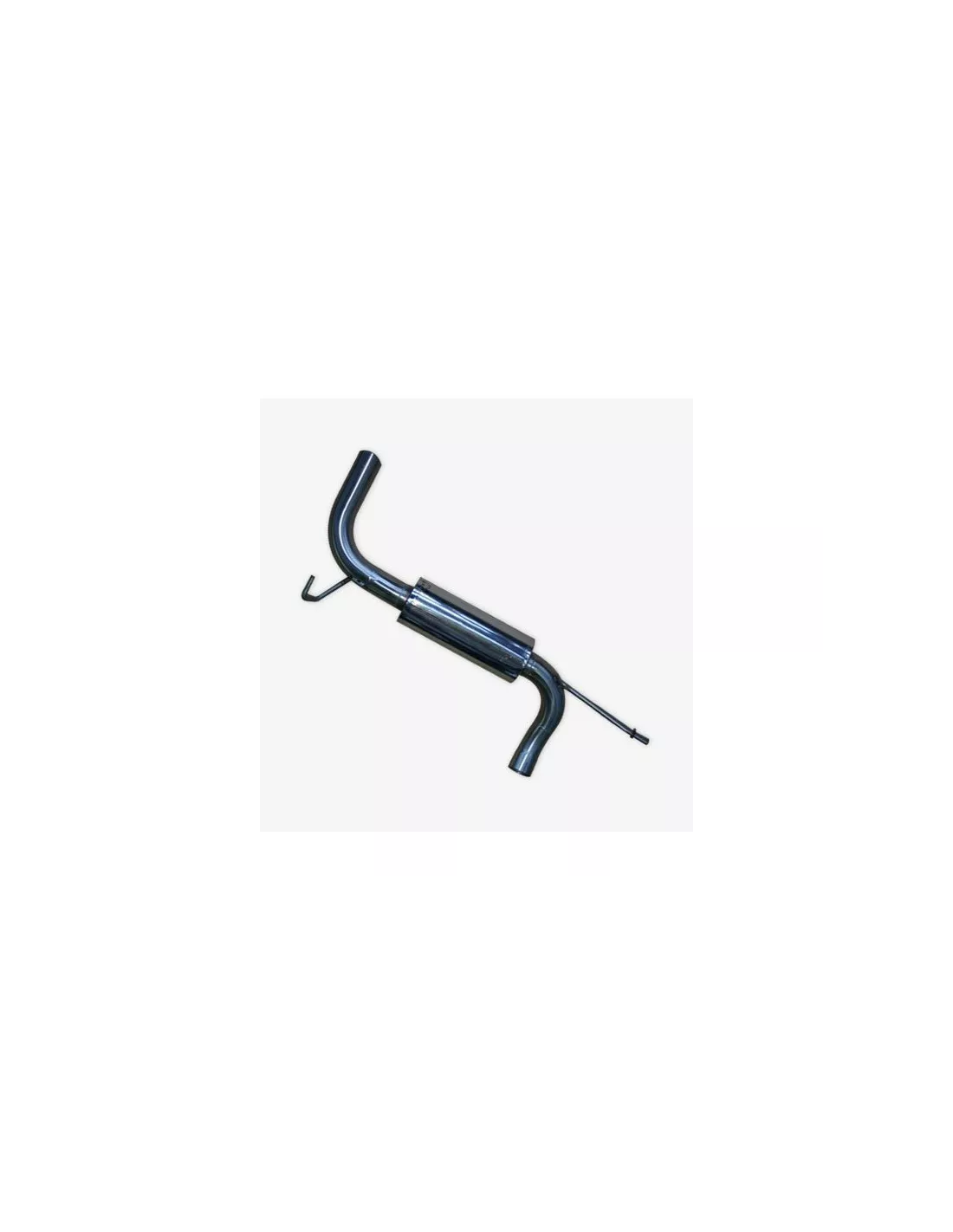 Silencieux arriere transversal sortie a droite Tecinox Jeep Wrangler