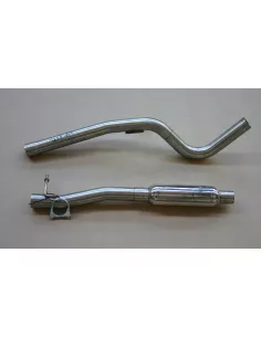 Intermediaire avec silencieux Tecinox Jeep Wrangler Jk 2.8L CRD 200HP