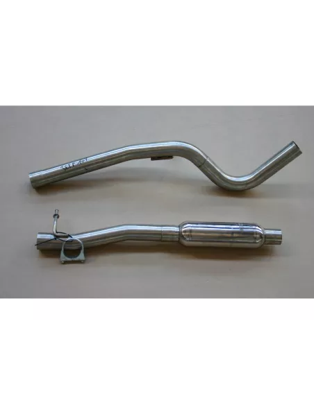 Intermediaire avec silencieux Tecinox Jeep Wrangler Jk 2.8L CRD 200HP
