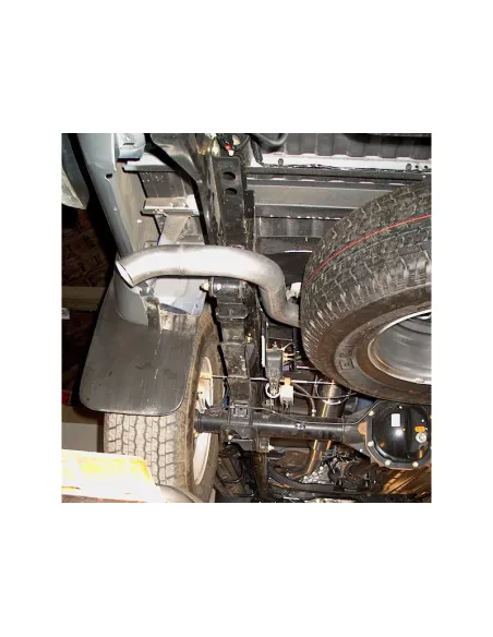 Decatalyseur Tecinox Nissan Navara D22 2.5L DI 133HP 1997-2005