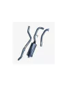 Intermediaire avec silencieux Tecinox Nissan Navara D40 2.5L DCI