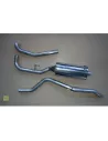 Intermediaire avec silencieux Tecinox Nissan Navara D40 2.5L DCI