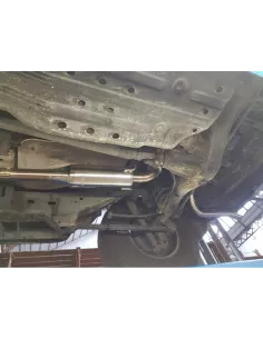 Intermediaire avec silencieux Tecinox Toyota FJ Cruiser 2006-2018 2