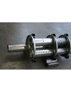 Intermediaire avec silencieux Tecinox Toyota Land Cruiser GRJ76 78 2