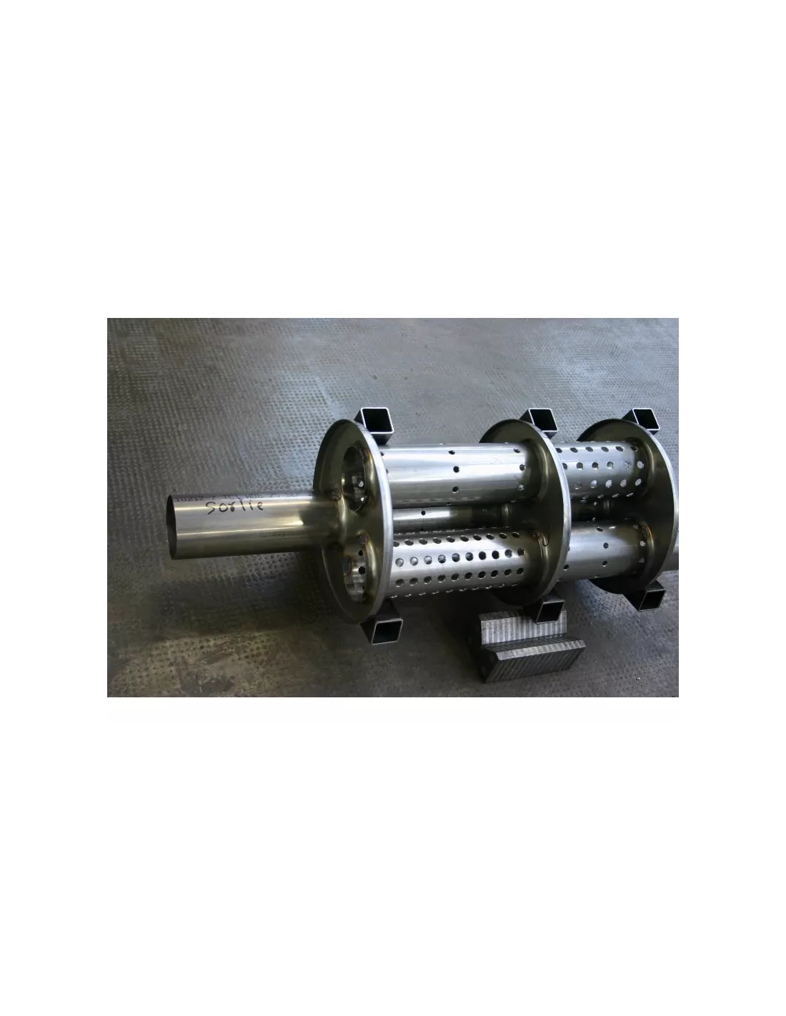 Intermediaire avec silencieux Tecinox Toyota Land Cruiser GRJ76 78