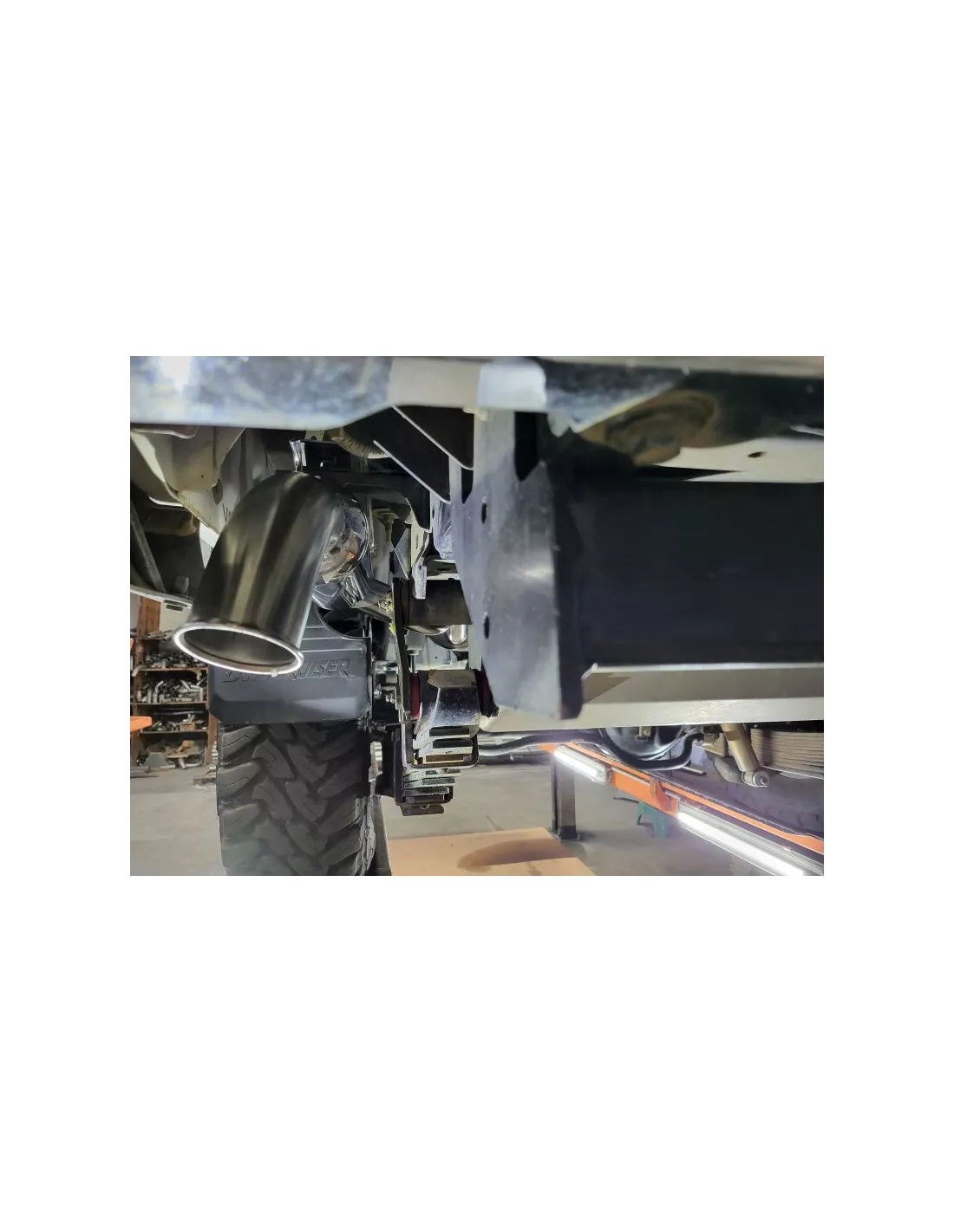 Intermediaire avec silencieux Tecinox Toyota Land Cruiser GRJ76 78