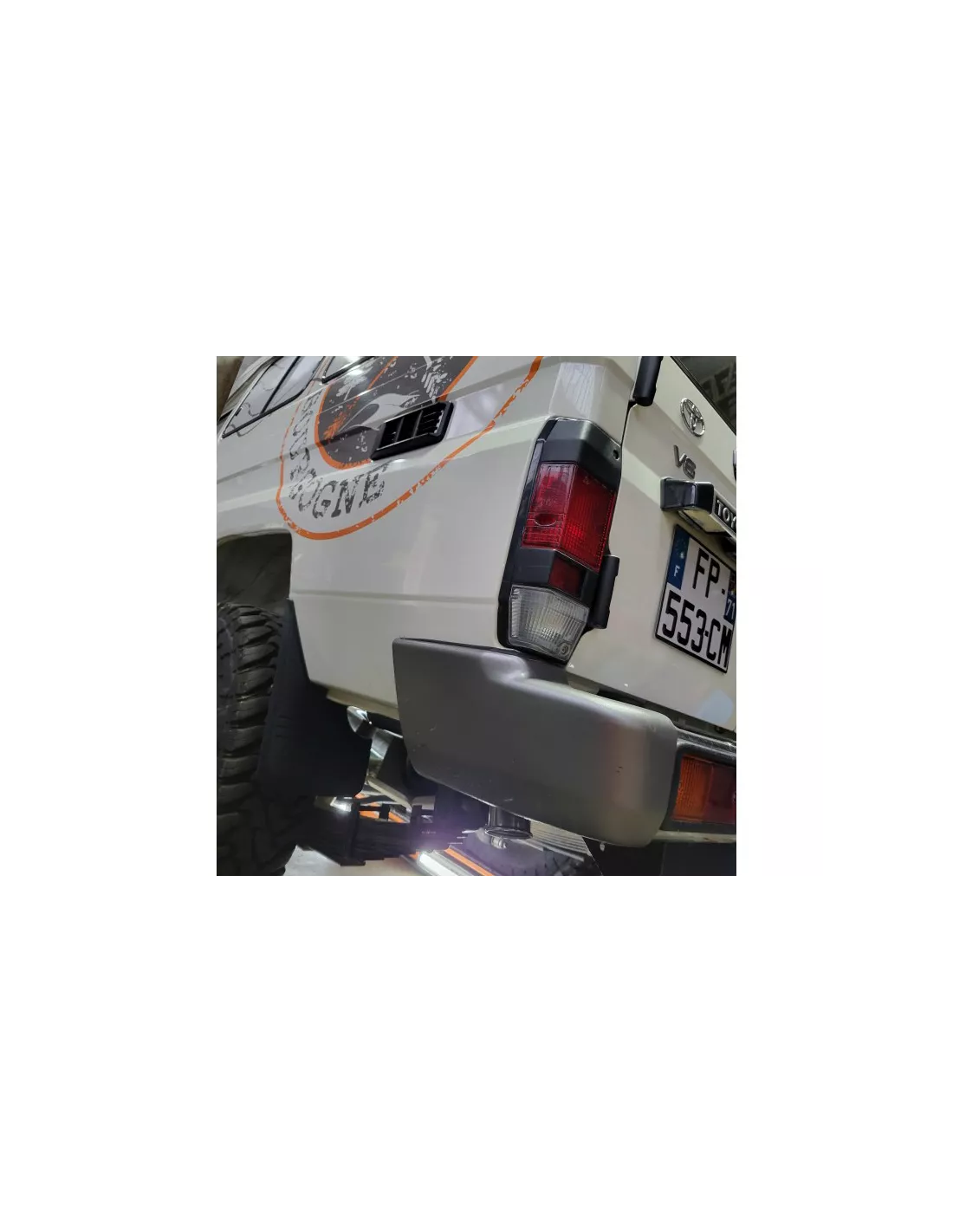 Intermediaire avec silencieux Tecinox Toyota Land Cruiser GRJ76 78