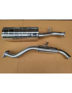 Intermediaire avec silencieux Tecinox Toyota Land Cruiser GRJ79