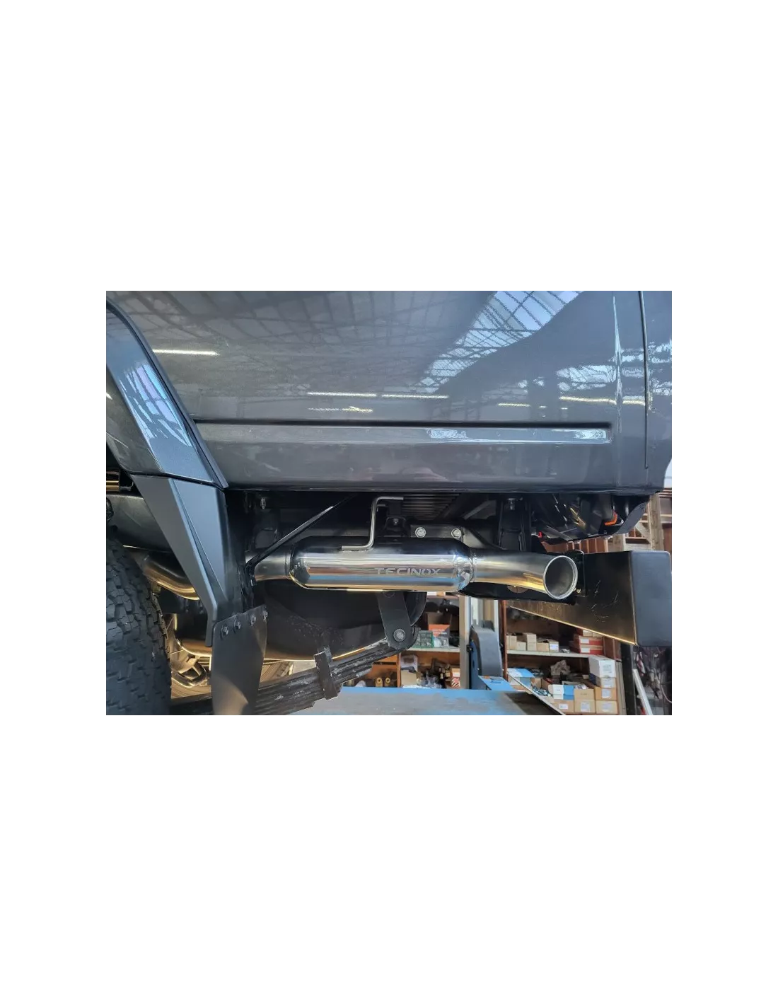 Intermediaire avec silencieux Tecinox Toyota Land Cruiser GRJ79