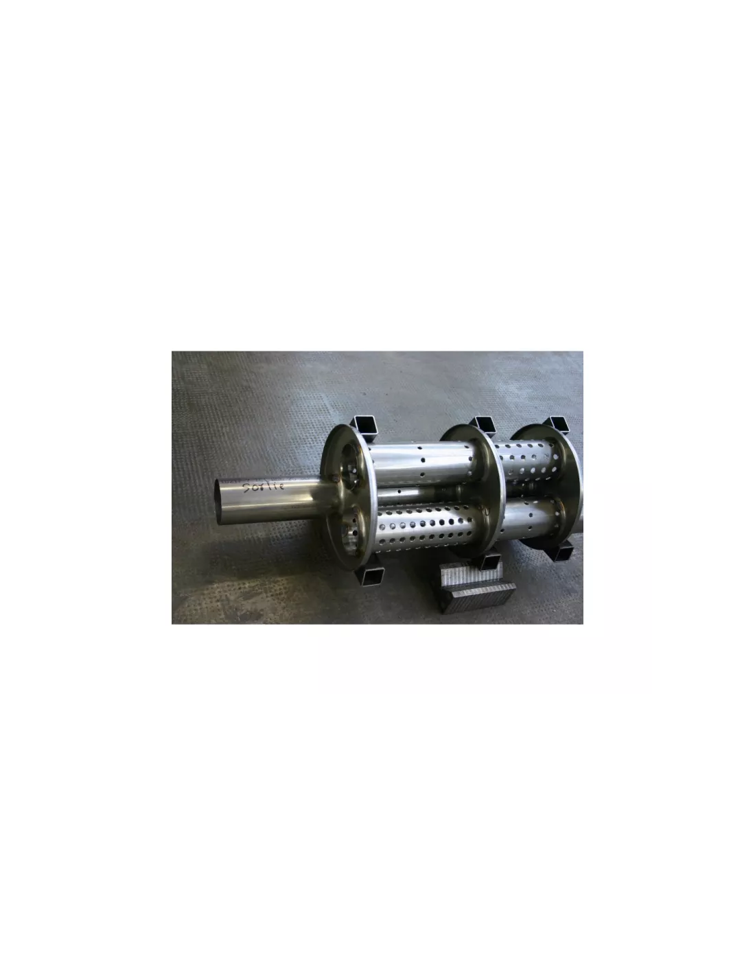 Intermediaire avec silencieux Tecinox Toyota Land Cruiser GRJ79