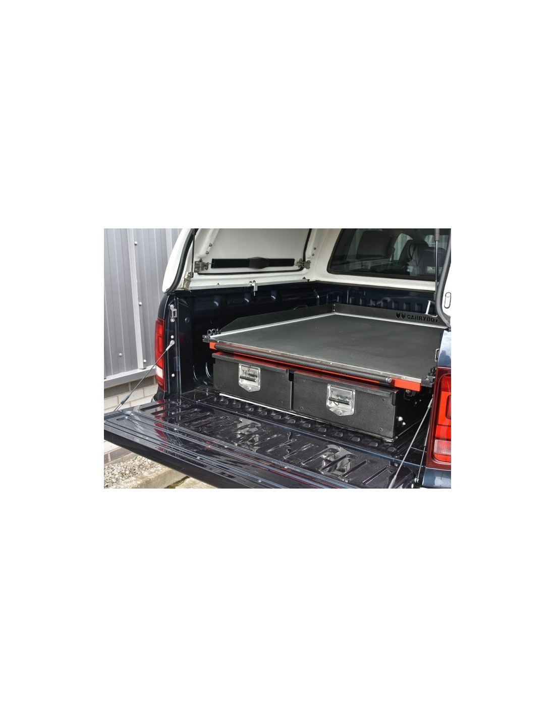 Plateau coulissant avec tiroirs CARRYBOY pour véhicules pickup