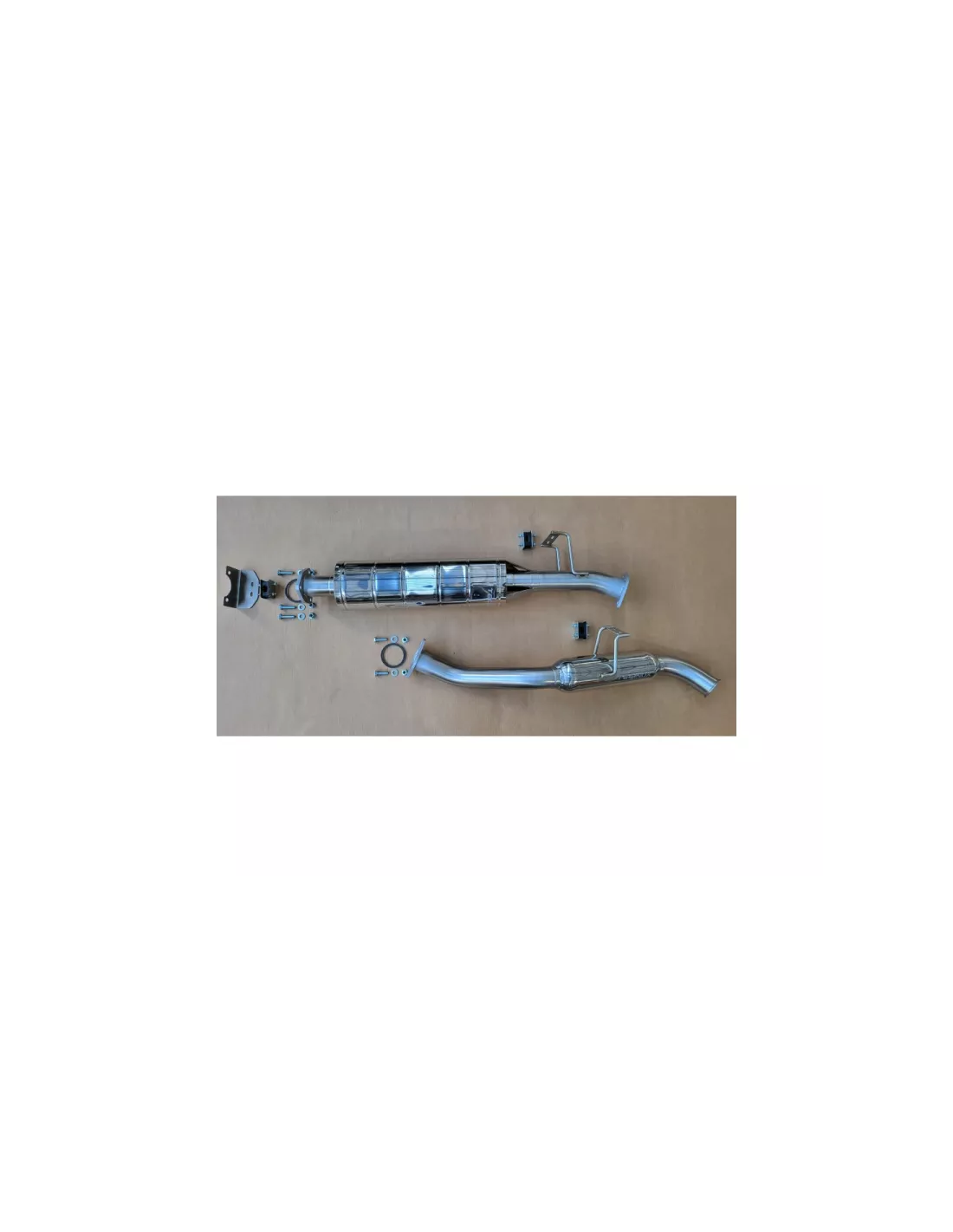 Intermediaire avec silencieux sport Tecinox Toyota Land Cruiser GRJ79
