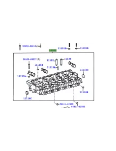 Culasse nue Land Cruiser HDJ100 TOYOTA - accessoire 4x4