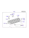 Culasse nue Land Cruiser HZJ78 HZJ79 - avec guides de soupapes TOYOTA