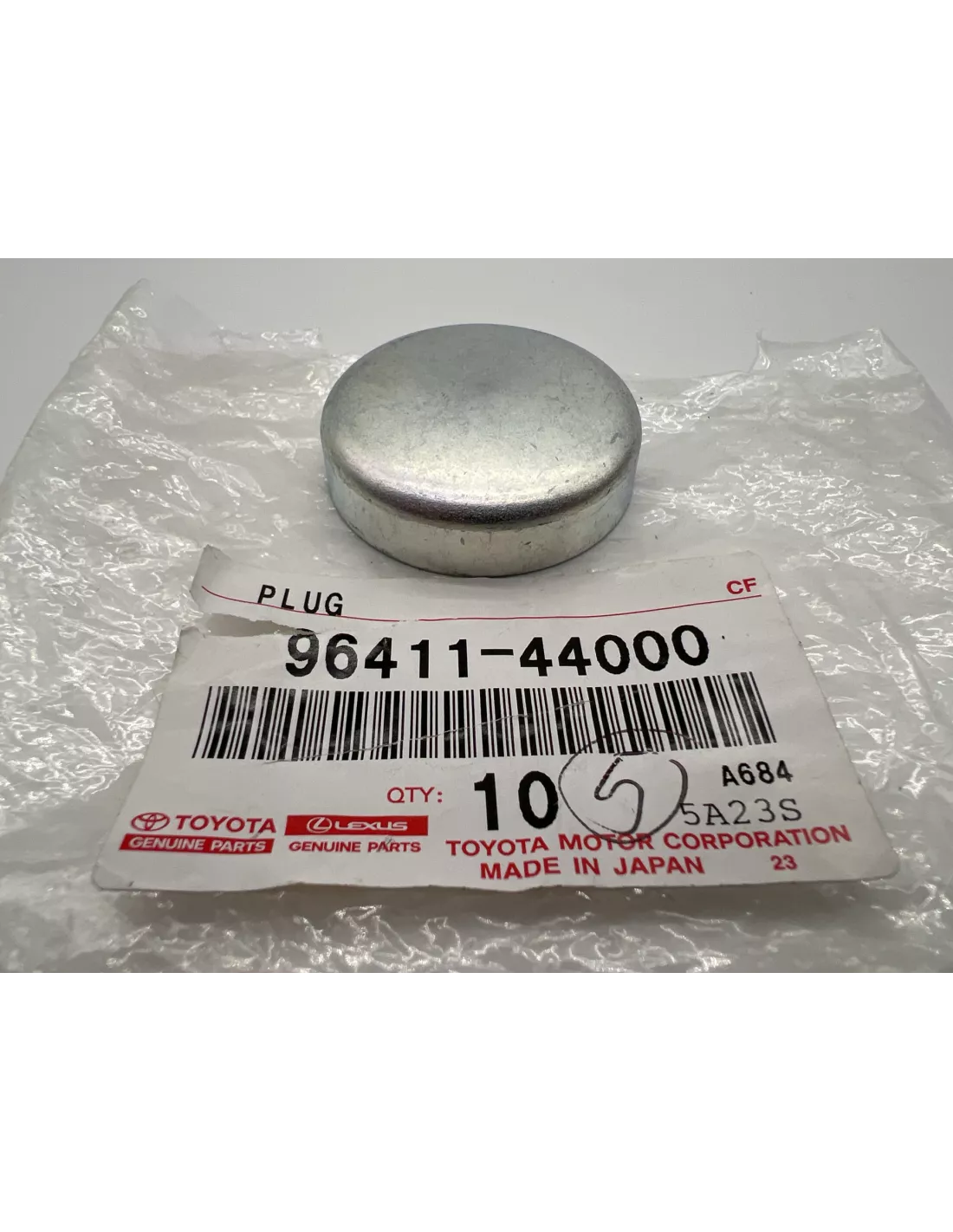 Pastille sablage culasse Ø40mm TOYOTA - accessoire 4x4