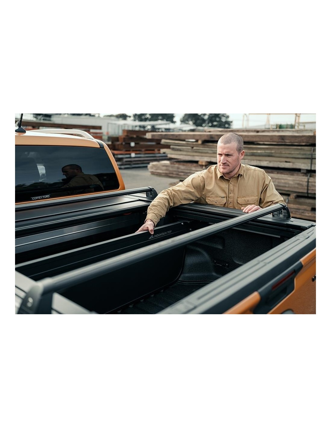 Mountain Top Charging Stop voor Ford Ranger 2023+