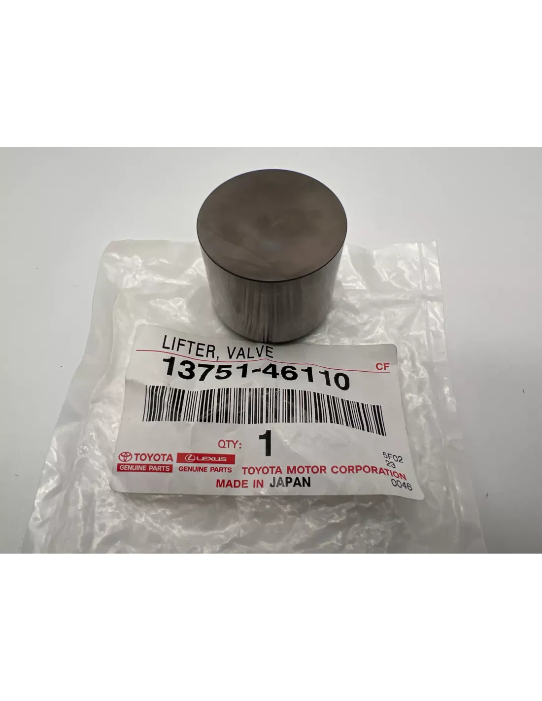 Poussoir soupape 5 22mm KDJ12 KDJ15 GRJ Hilux Vigo TOYOTA -