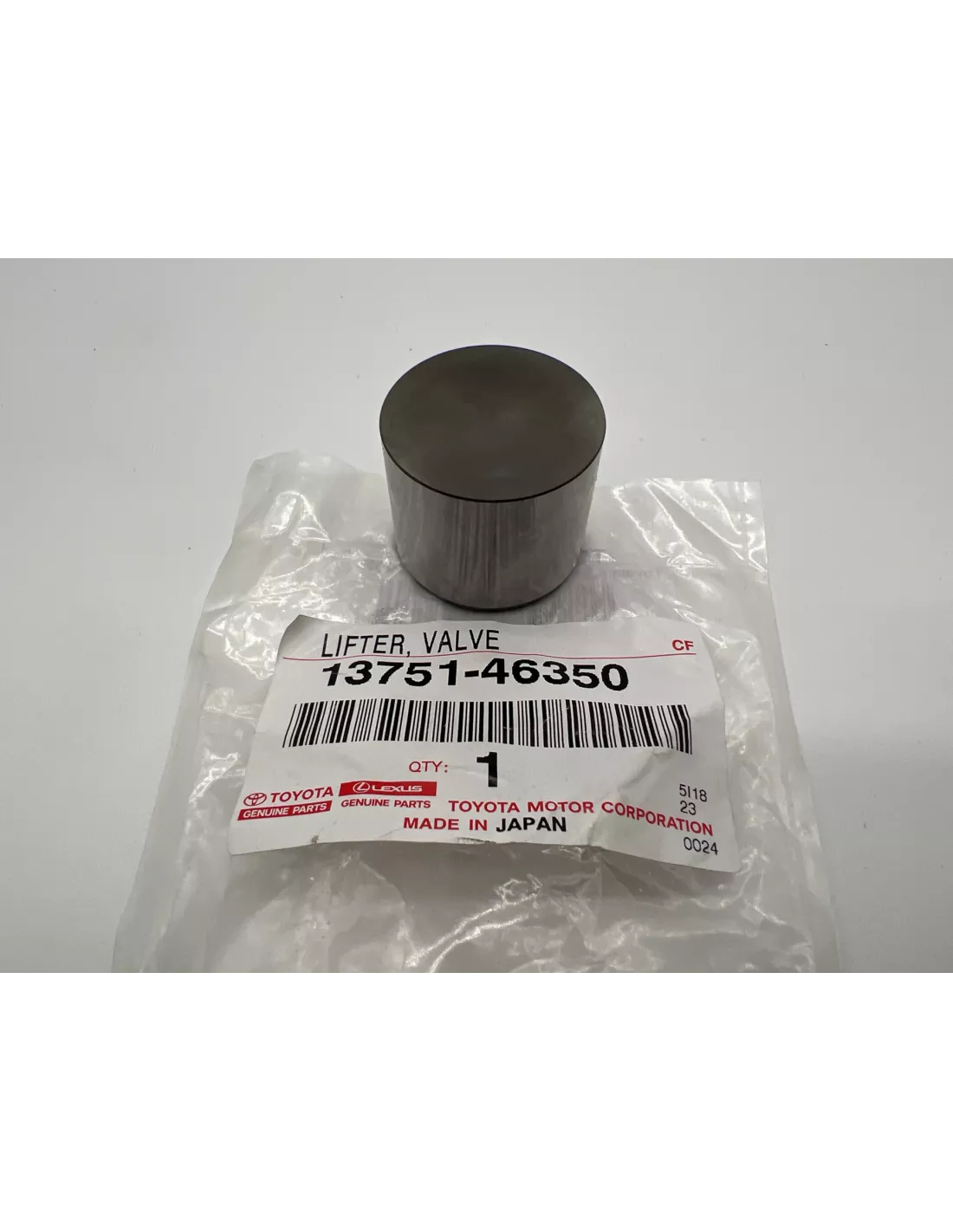 Poussoir soupape 5 70mm KDJ12 KDJ15 GRJ Hilux Vigo TOYOTA -
