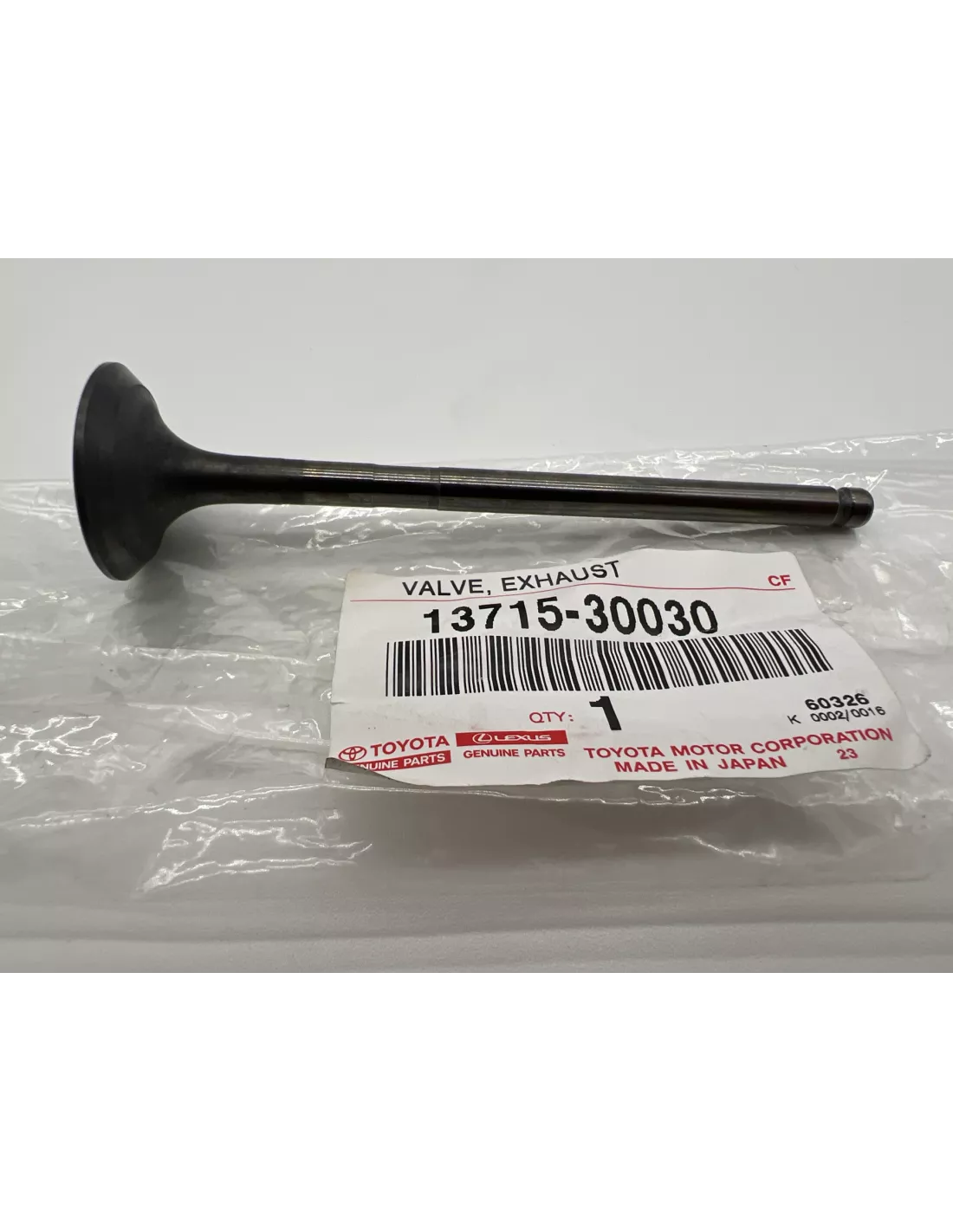 Soupape échappement KDJ9 KDJ12 KDJ15 Hilux Vigo 3.0D4-D TOYOTA -