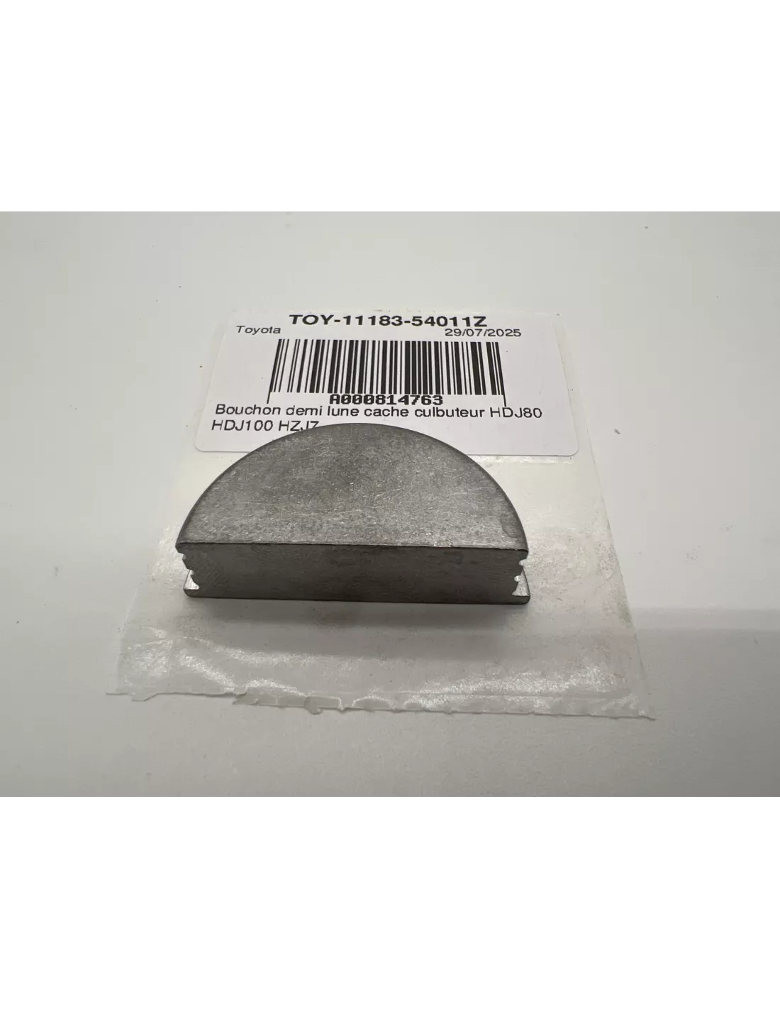 Bouchon demi lune cache culbuteur HDJ80 HDJ100 HZJ7 TOYOTA -