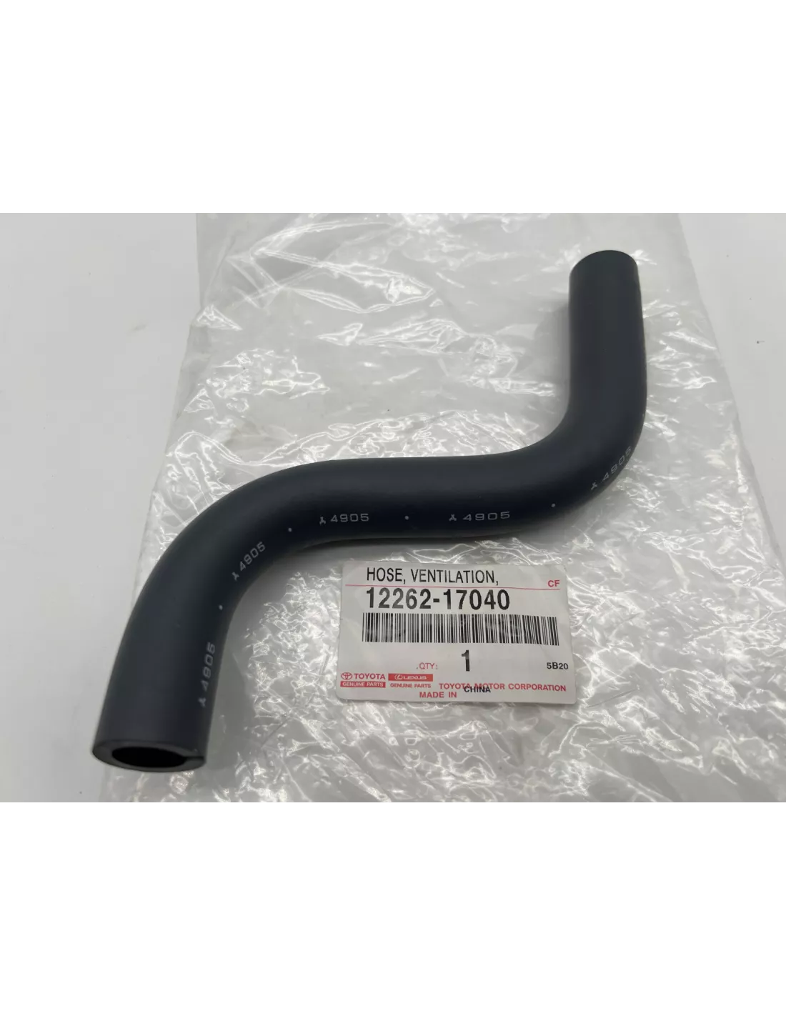 Durite de reniflard - mise à l'air cache culbuteur HDJ80 24s TOYOTA -