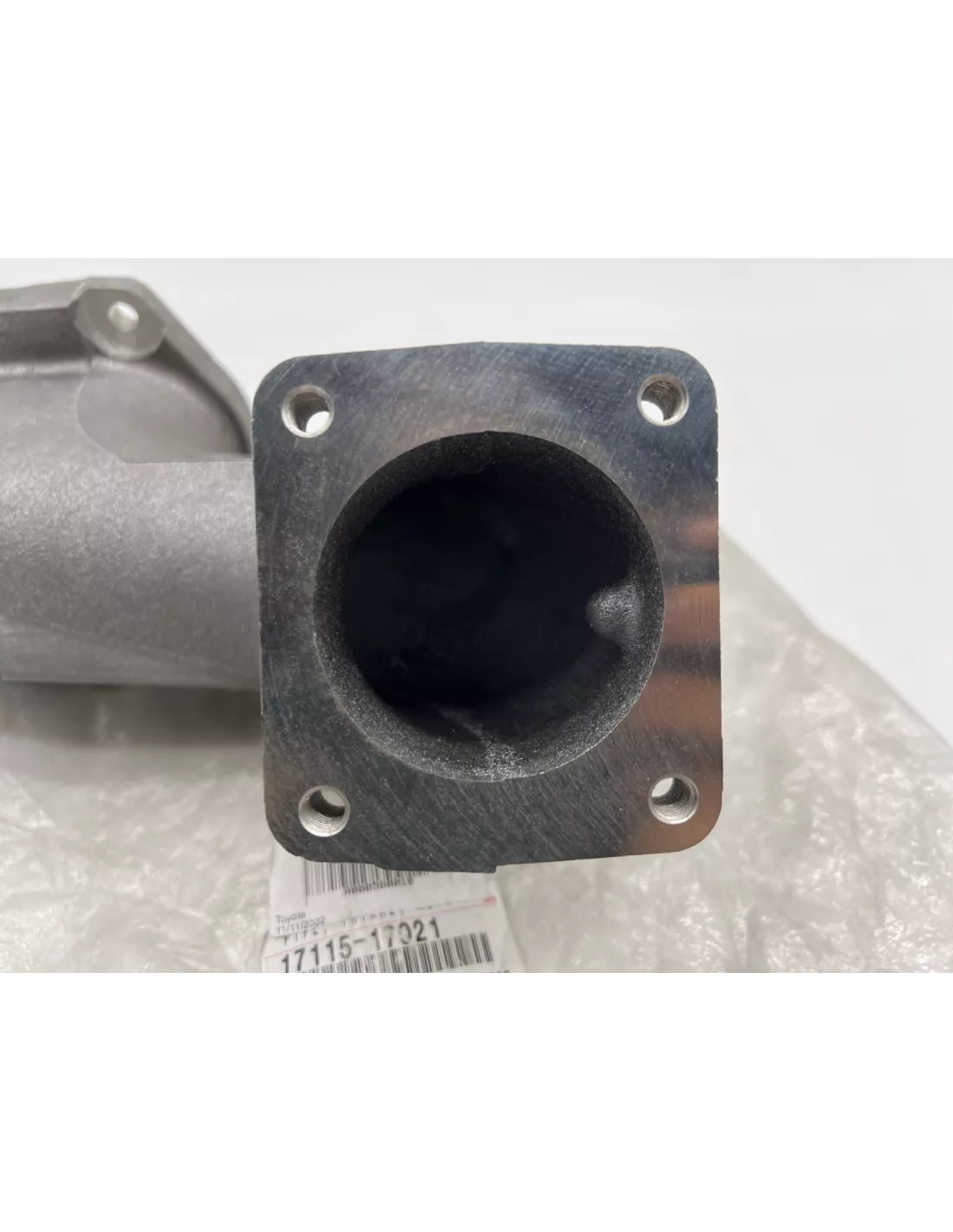 Pipe admission aluminium HDJ100 - entre collecteur et vanne EGR