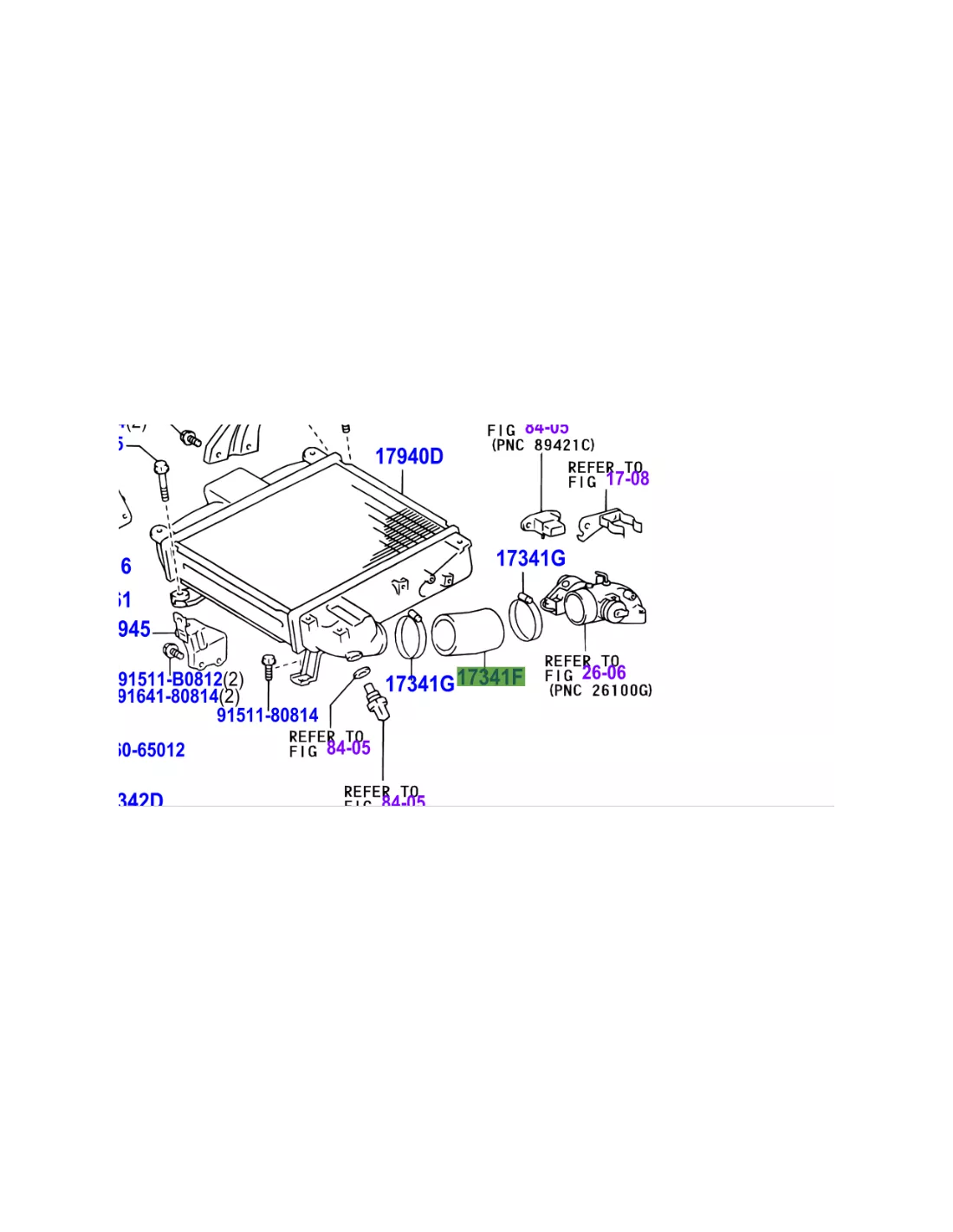 Durite entrée air entre intercooler et admission KDJ9 KDJ12 163cv