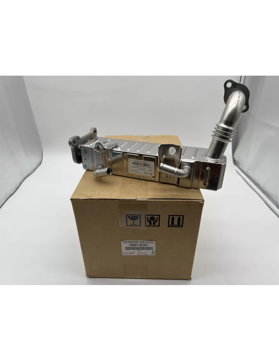 Refroidisseur EGR recirculation gaz échappement KDJ12 KDJ15 173cv