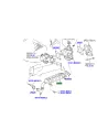 Refroidisseur EGR recirculation gaz échappement KDJ12 166cv TOYOTA -