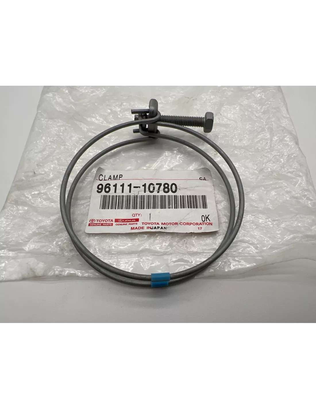 Collier durite admission caoutchouc HDJ80 côté manchon TOYOTA -