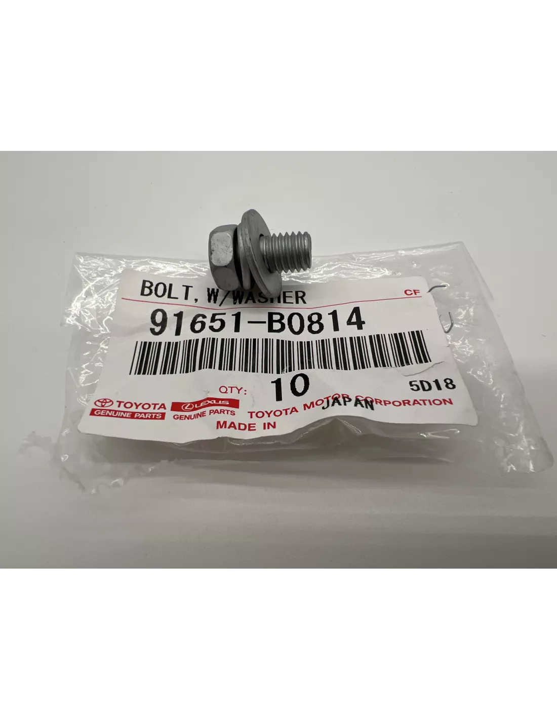 Boulon de tôle pare chaleur TOYOTA - accessoire 4x4
