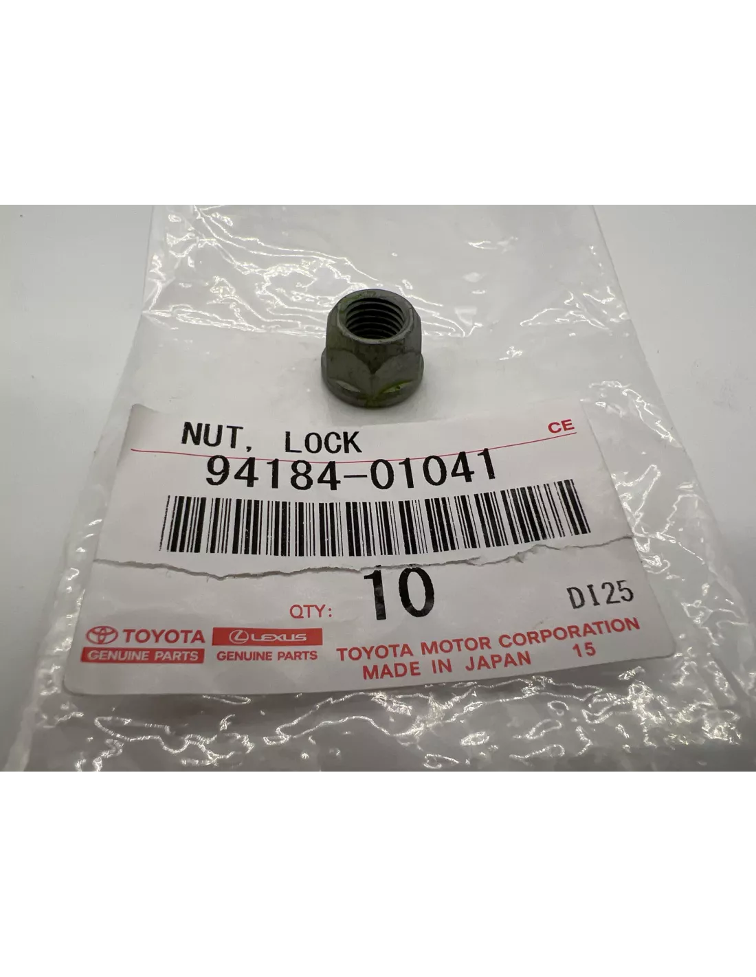 Ecrou collecteur échappement KDJ12 KDJ15 KDJ9 Hilux TOYOTA -
