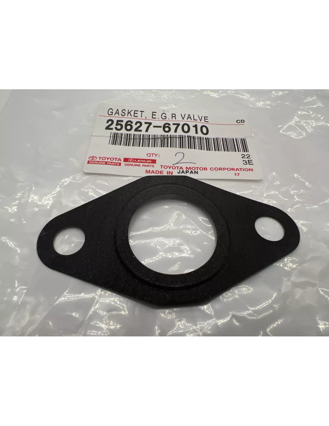 Joint de vanne EGR KZJ90 KZJ95 TOYOTA - accessoire 4x4