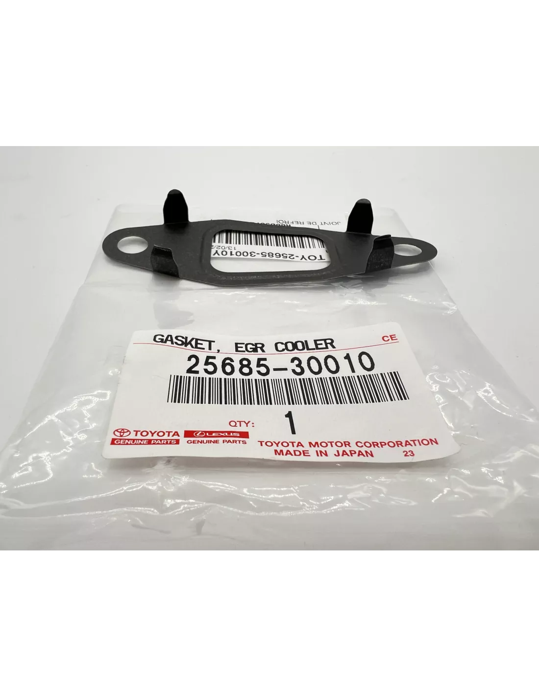 Joint entre refroidisseur et vanne EGR KDJ120 KDJ125 166cv TOYOTA -