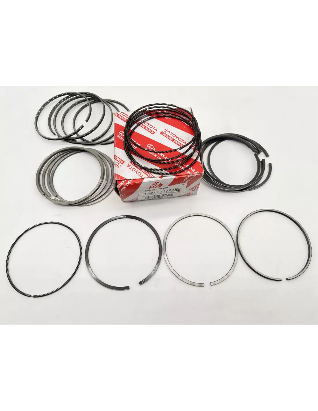 Jeu de segments pour 6 pistons HZJ7 HDJ80 TOYOTA - accessoire 4x4