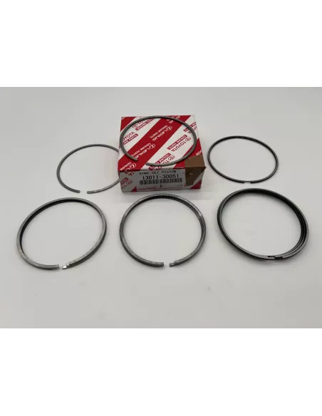 Jeu de segments pour 4 pistons KDJ9 KDJ12 163cv 166cv TOYOTA -