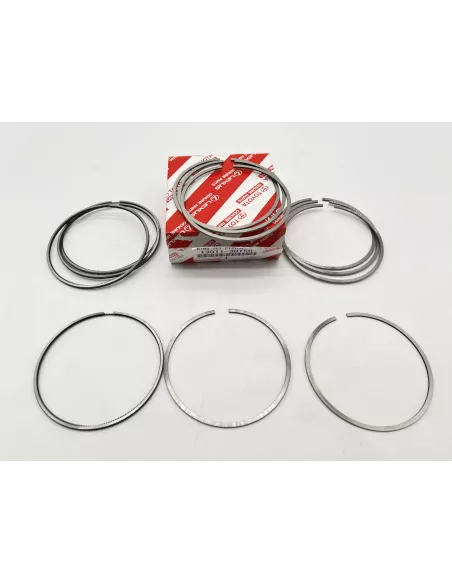 Jeu de segments pour 4 pistons KDJ12 KDJ15 173cv et Hilux Vigo