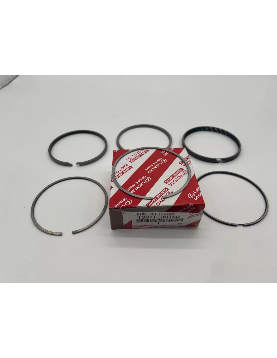 Jeu de segments pour 4 pistons KDJ15 190cv et Hilux Vigo 3.0D4-D