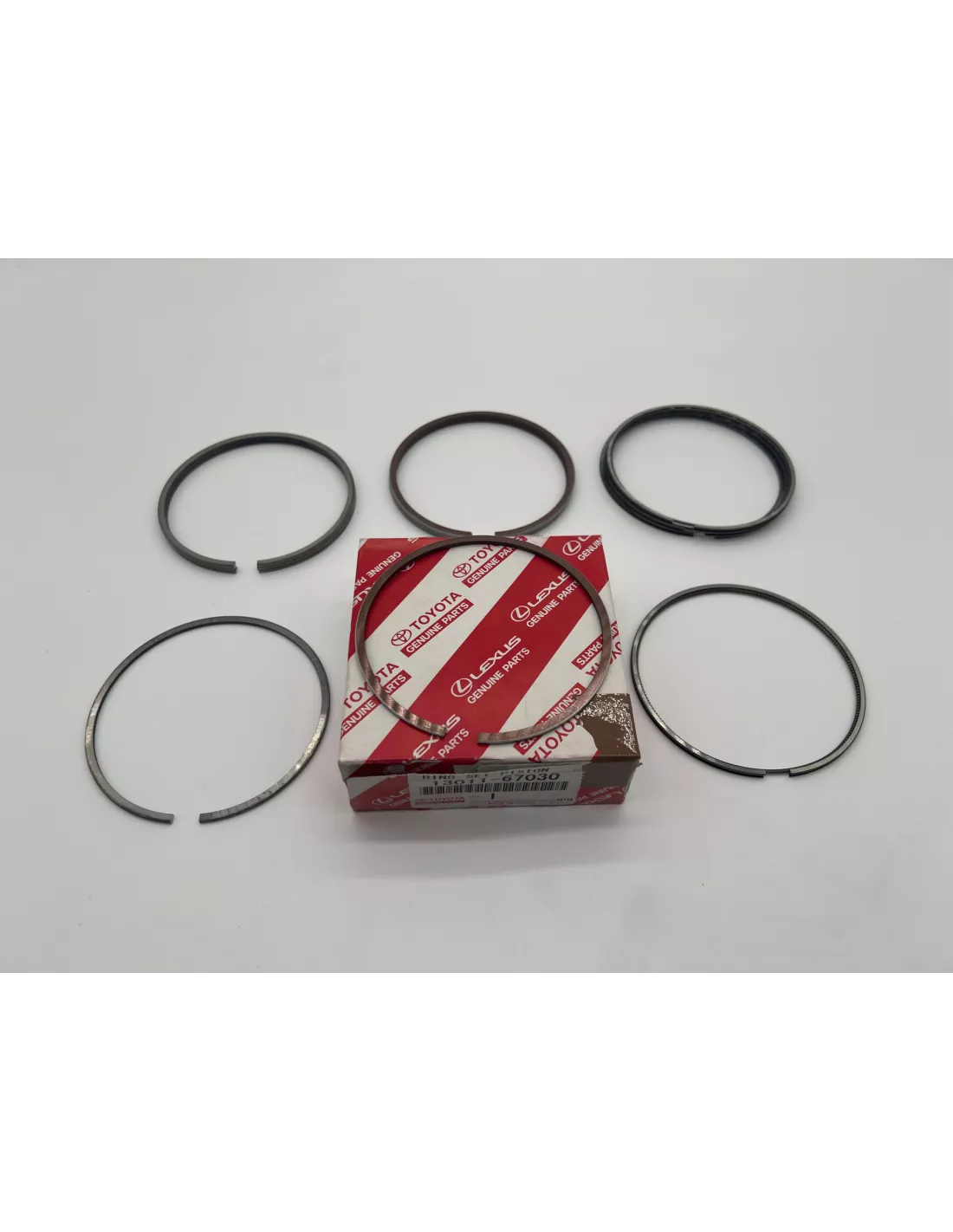 Jeu de segments pour 4 pistons KZJ7 KZJ9 TOYOTA - accessoire 4x4