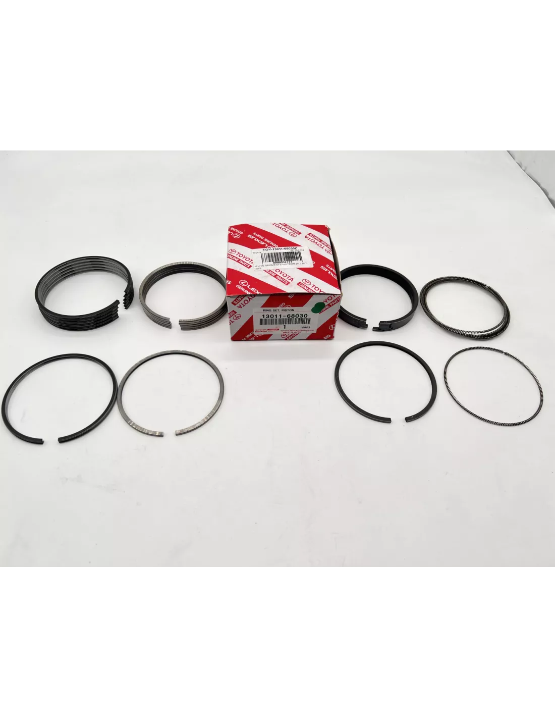 Jeu de segments pour 6 pistons HJ60 HJ61 TOYOTA - accessoire 4x4